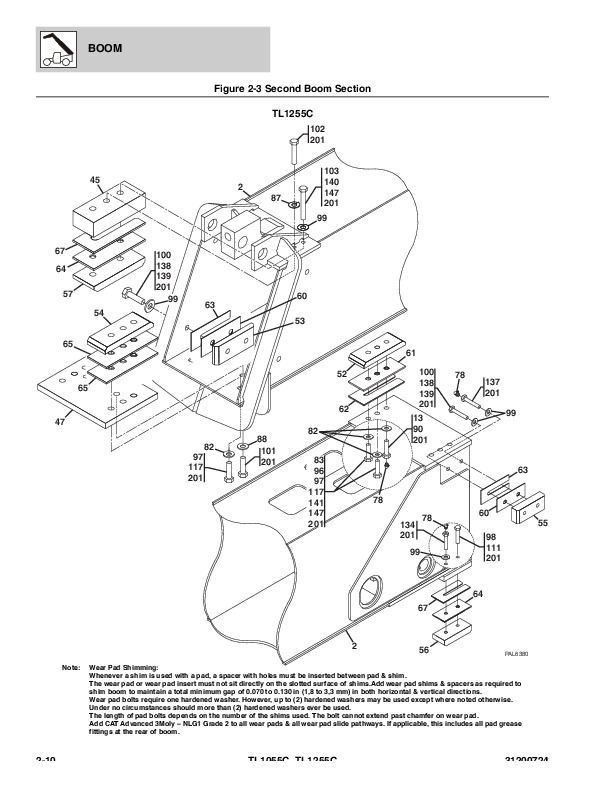 Caterpillar Telehandler TL642, TL943 Parts Manual | Quality